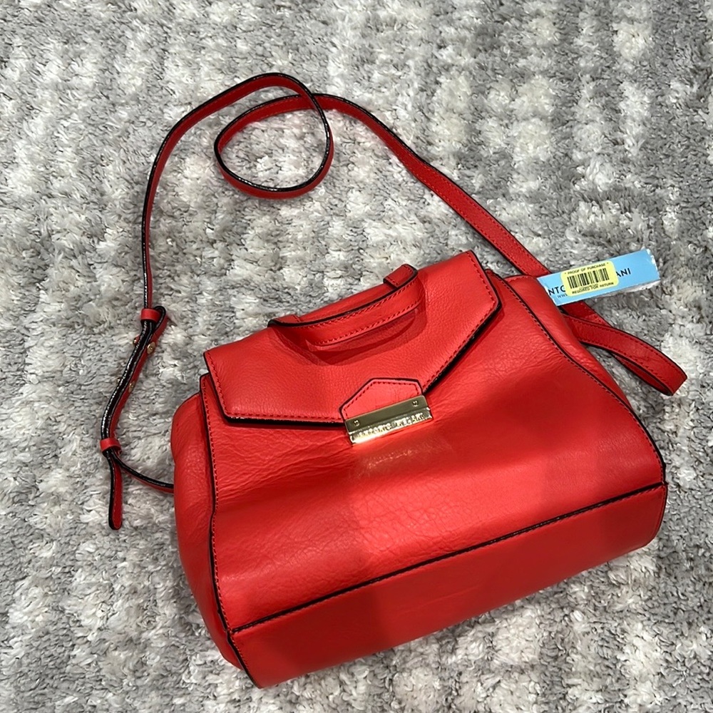 Antonio Melani Leather Crossbody Bag